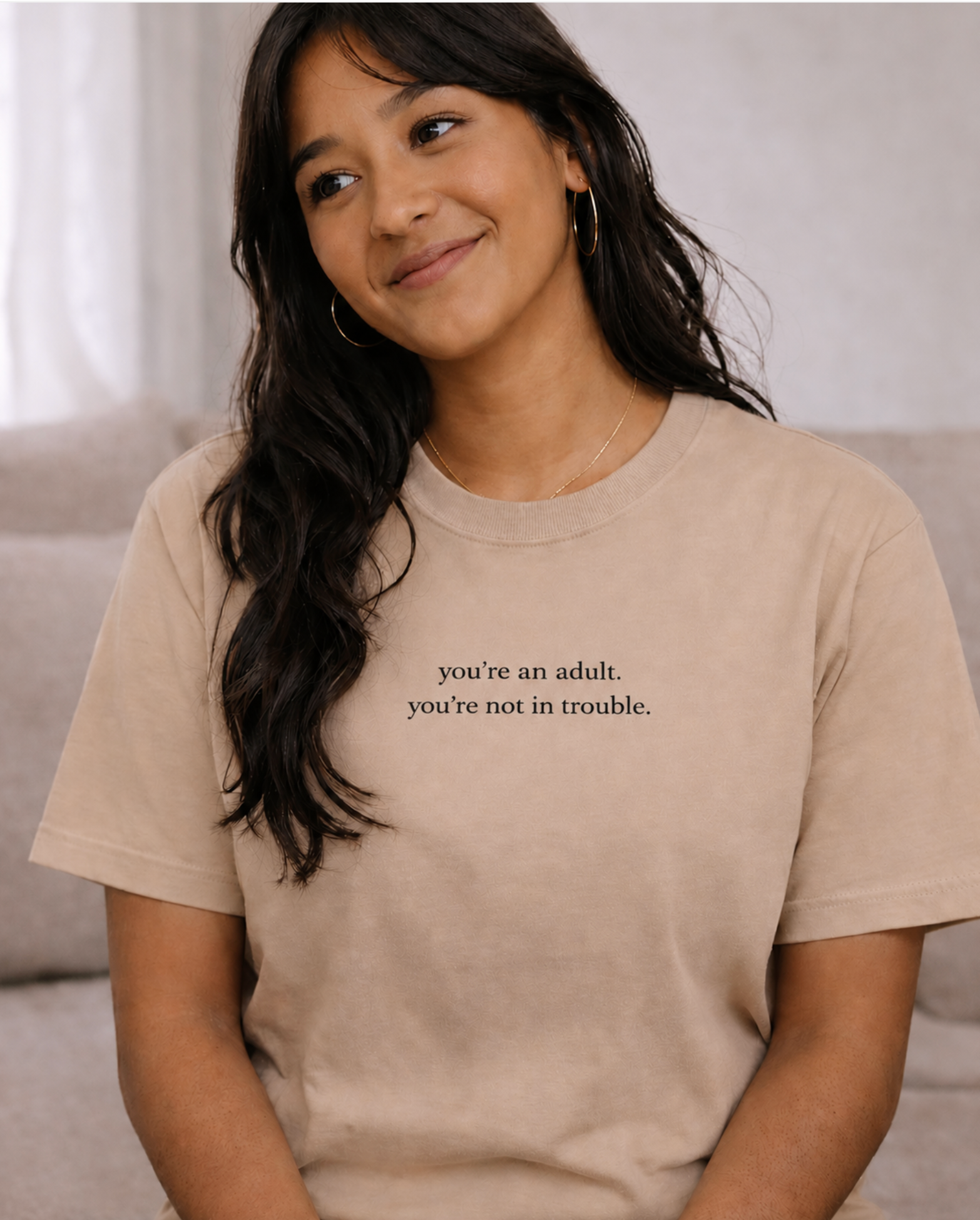You're an Adult, You're Not in Trouble - Unisex Classic Tee