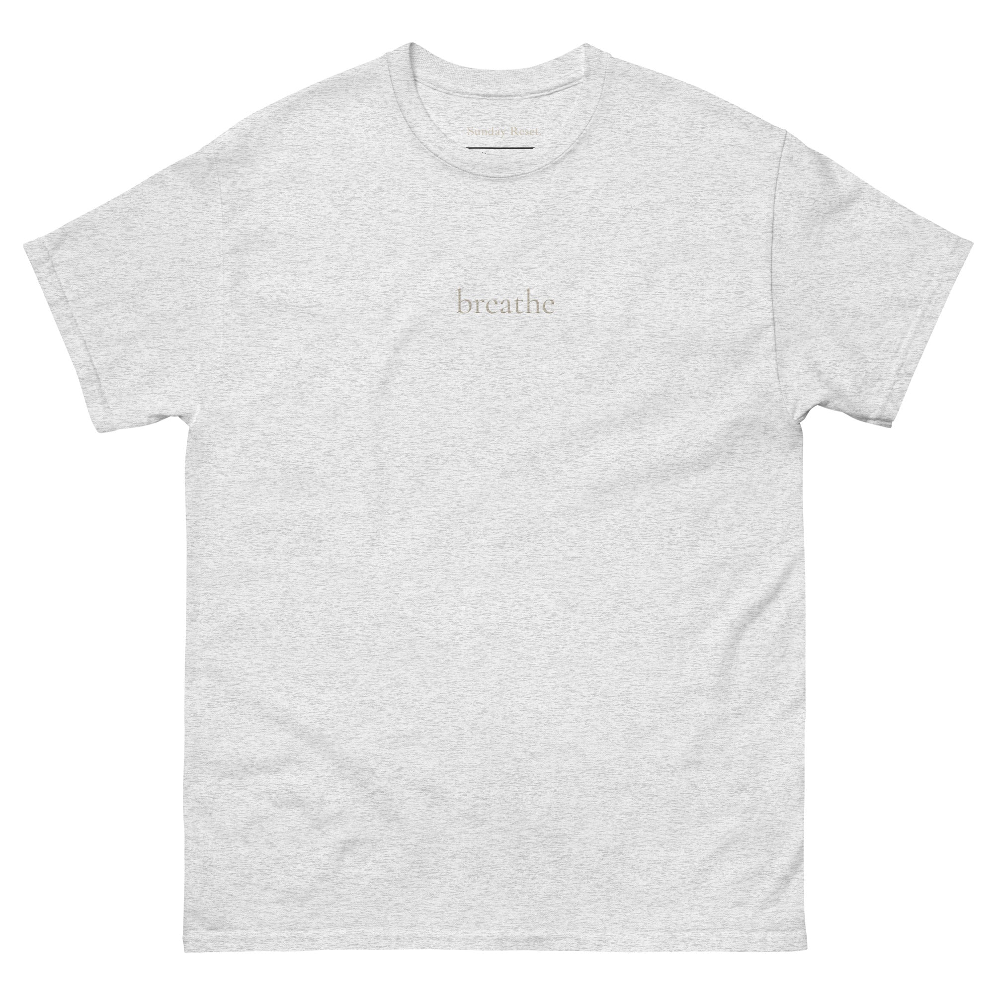 Breathe Unisex classic tee All – Sunday Reset.