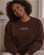 You're an adult, you're not in trouble Unisex Sweatshirt all